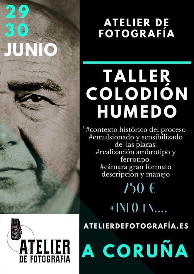 Iván Jiménez Urquizar Colodión Húmedo A Coruña Atelier de Fotografia
